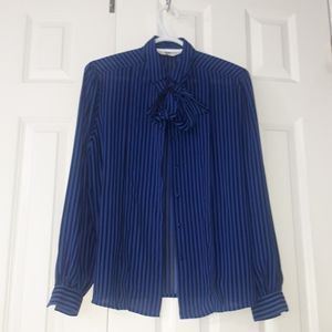 Vintage pussy bow blouse